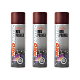 3X Promatic Red Primer Spray 500ml Spray Paint